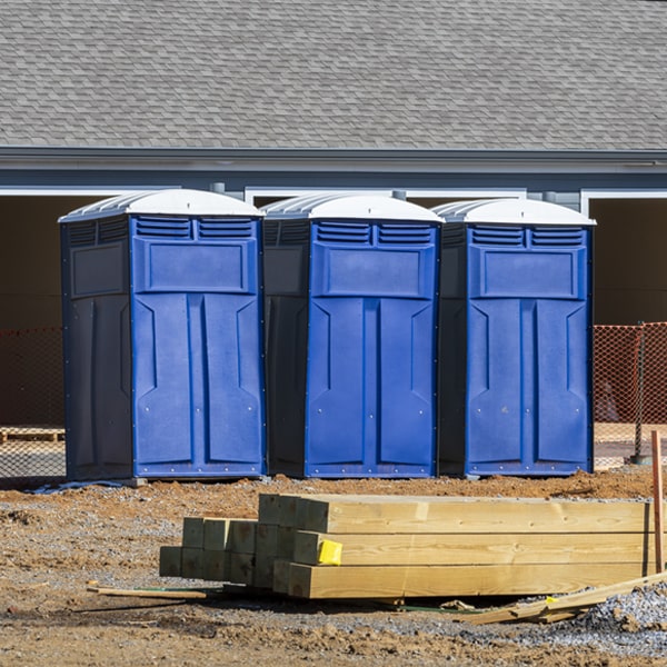 how do you ensure the portable toilets are secure and safe from vandalism during an event in Villa Heights VA